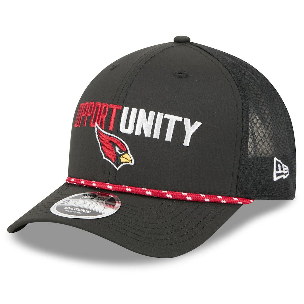 Arizona Cardinals New Era 2025 Inspire Change 9FORTY M-Crown Adjustable Hat - Black online