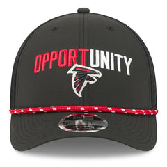 Atlanta Falcons New Era 2025 Inspire Change 9FORTY M-Crown Adjustable Hat - Black online