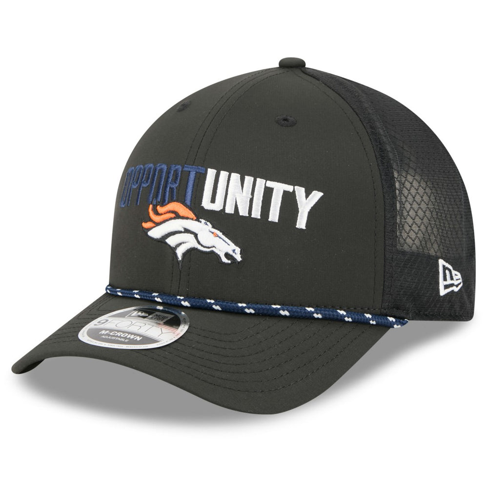 Denver Broncos New Era 2025 Inspire Change 9FORTY M-Crown Adjustable Hat - Black online