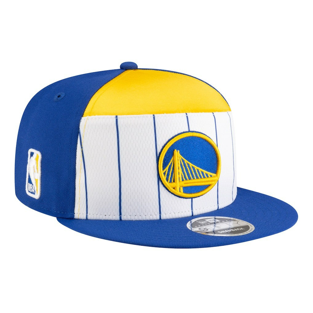 Golden State Warriors Youth 2025 NBA Tip Off Split Panel 9FIFTY Snapback Hat sale - White/Royal | New Era on sale