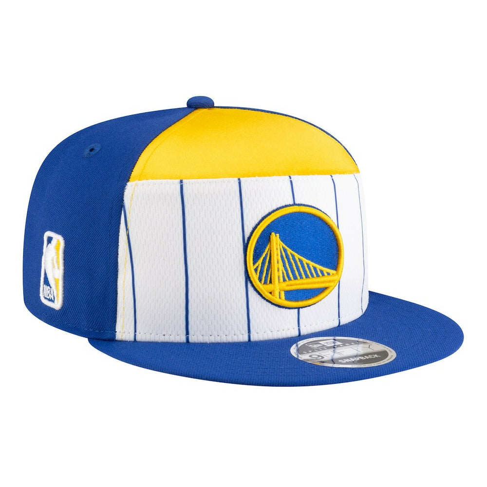 Golden State Warriors Youth 2025 NBA Tip Off Split Panel 9FIFTY Snapback Hat sale - White/Royal | New Era on sale