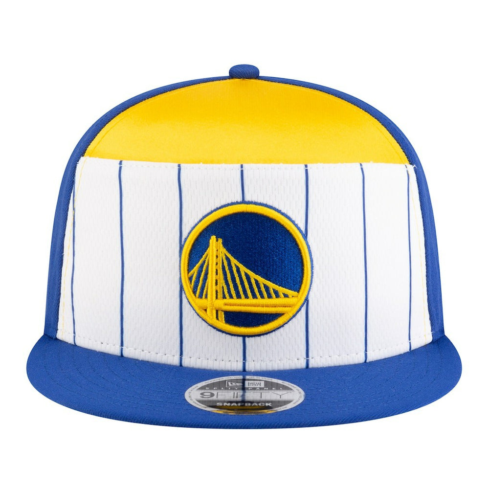 Golden State Warriors Youth 2025 NBA Tip Off Split Panel 9FIFTY Snapback Hat sale - White/Royal | New Era on sale