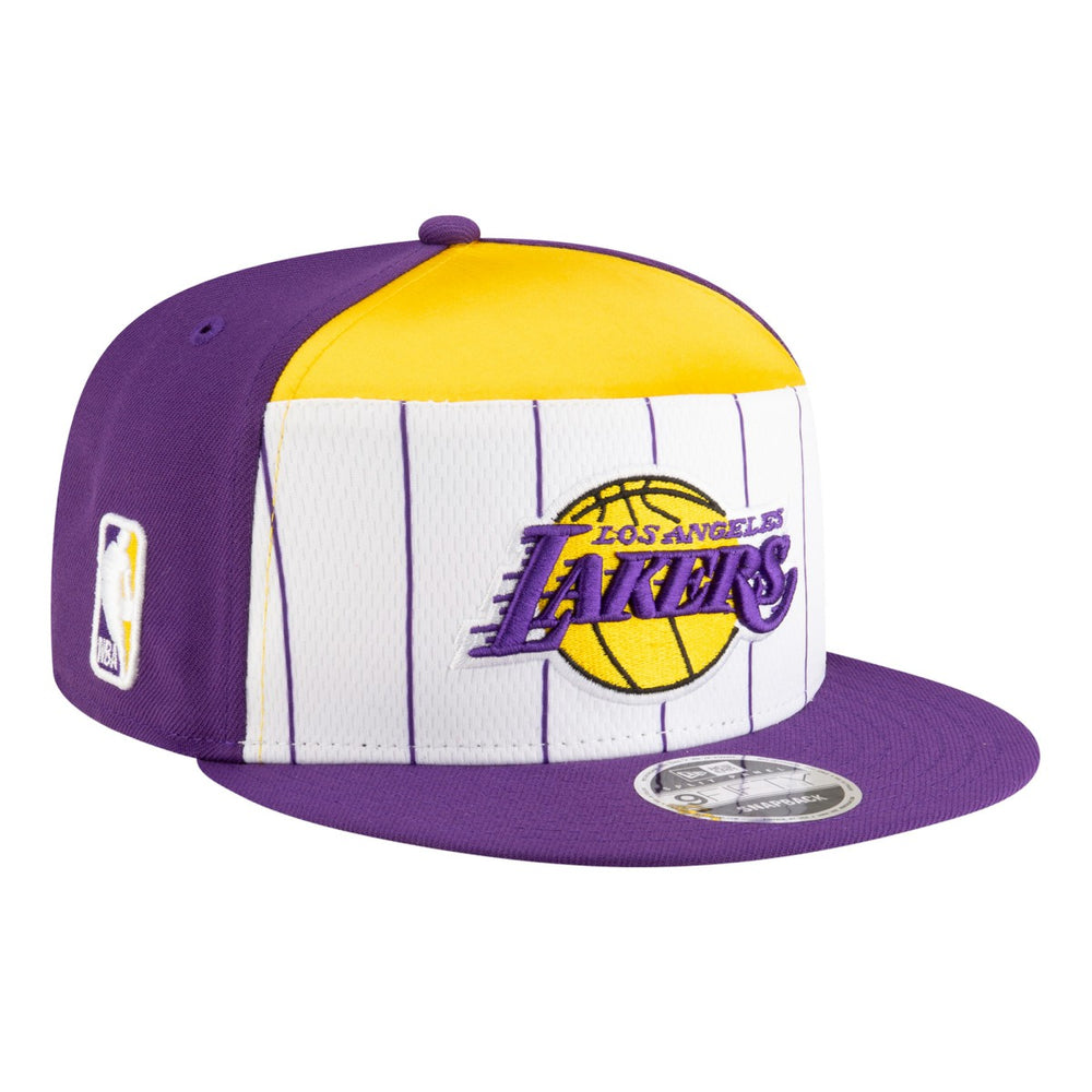 Los Angeles Lakers Youth 2025 NBA Tip Off Split Panel 9FIFTY Snapback Hat - White/Purple | New Era outlet