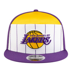 Los Angeles Lakers Youth 2025 NBA Tip Off Split Panel 9FIFTY Snapback Hat - White/Purple | New Era outlet