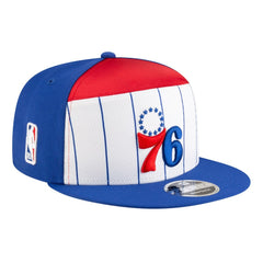 Philadelphia 76ers Youth 2025 NBA Tip Off Split Panel 9FIFTY Snapback Hat - White/Blue | New Era discount