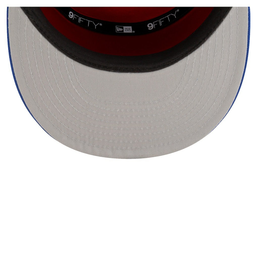Philadelphia 76ers Youth 2025 NBA Tip Off Split Panel 9FIFTY Snapback Hat - White/Blue | New Era discount
