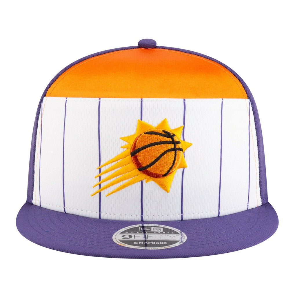 Phoenix Suns Youth 2025 NBA Tip Off Split Panel 9FIFTY Snapback Hat sale - White/Purple | New Era shop