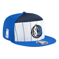 Dallas Mavericks Youth 2025 NBA Tip Off Split Panel 9FIFTY Snapback Hat sale - White/Blue | New Era for sale