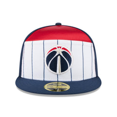 Washington Wizards 2025 NBA Tip Off Split Panel 59FIFTY Fitted Hat - White/Navy | New Era online