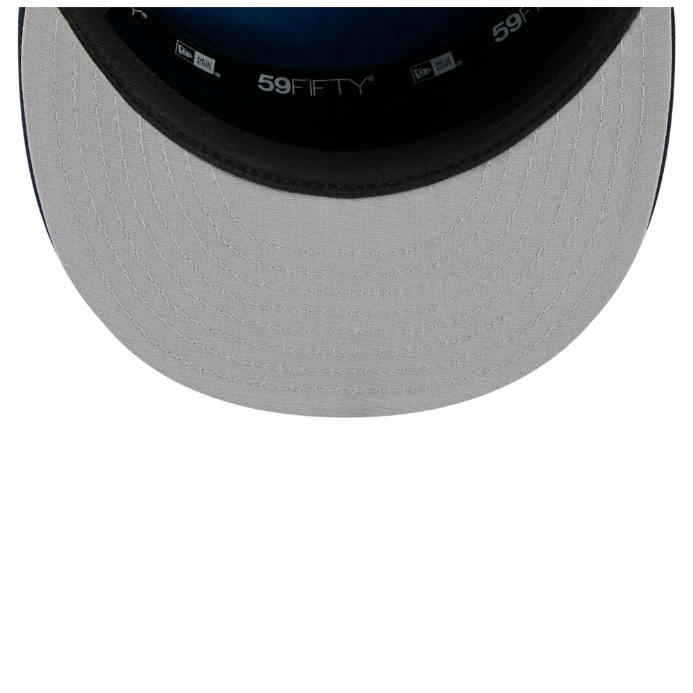 Minnesota Timberwolves 2025 NBA Tip Off Split Panel 59FIFTY Fitted Hat - White/Navy | New Era discount