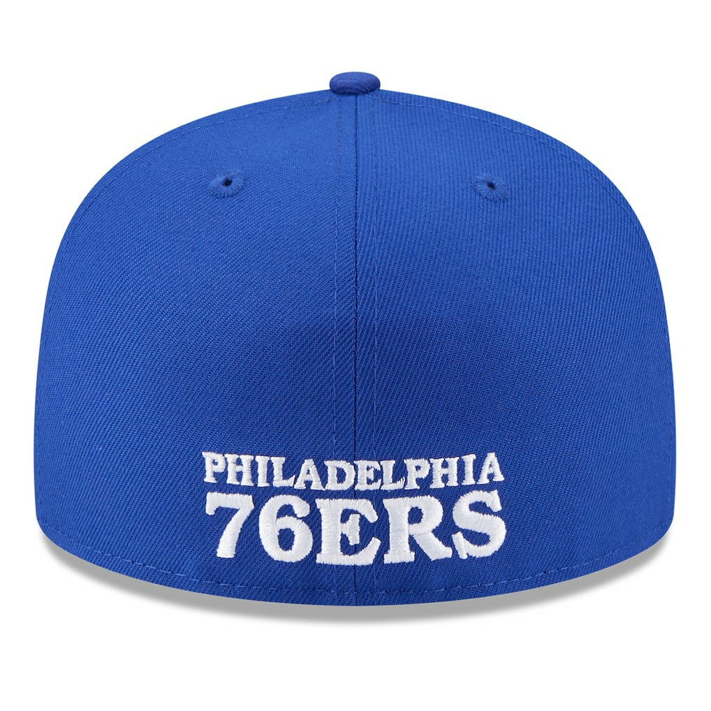 Philadelphia 76ers 2025 NBA Tip Off Split Panel 59FIFTY Fitted Hat - White/Royal | New Era on sale