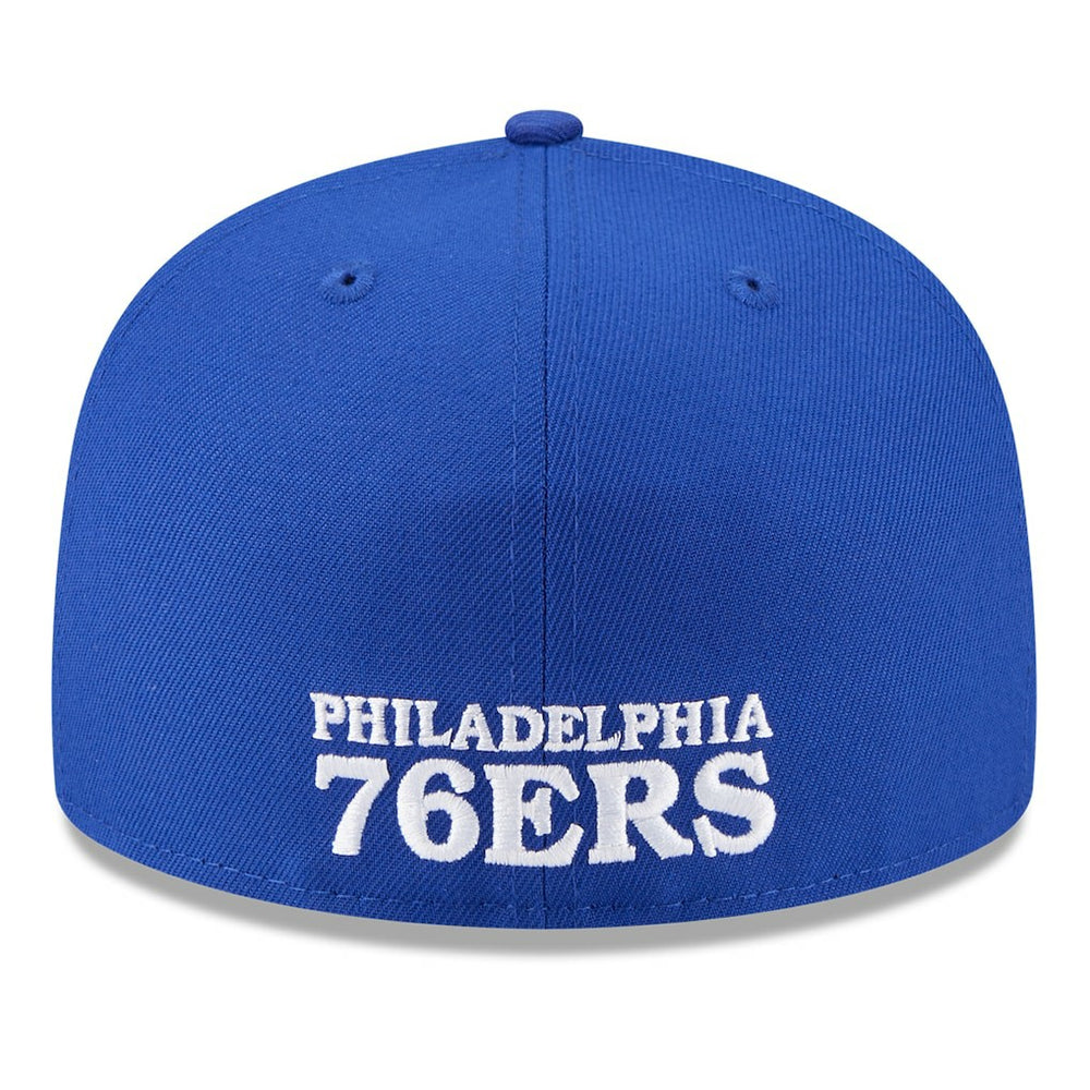 Philadelphia 76ers 2025 NBA Tip Off Split Panel 59FIFTY Fitted Hat - White/Royal | New Era on sale