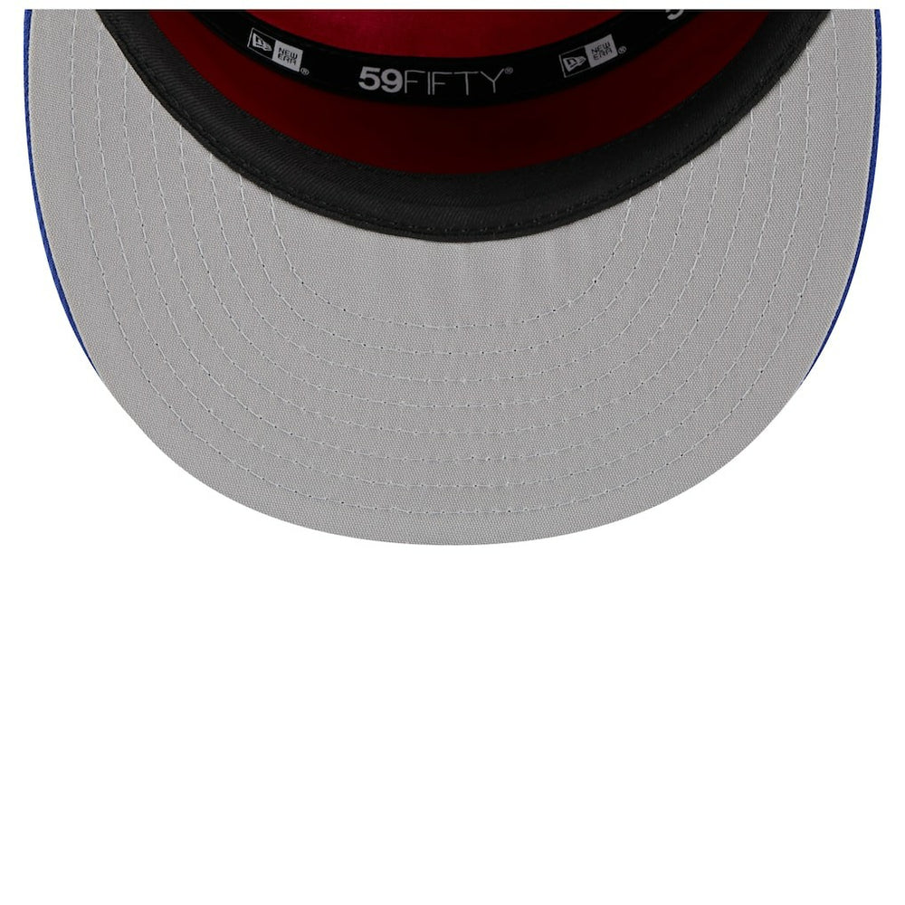 Philadelphia 76ers 2025 NBA Tip Off Split Panel 59FIFTY Fitted Hat - White/Royal | New Era on sale