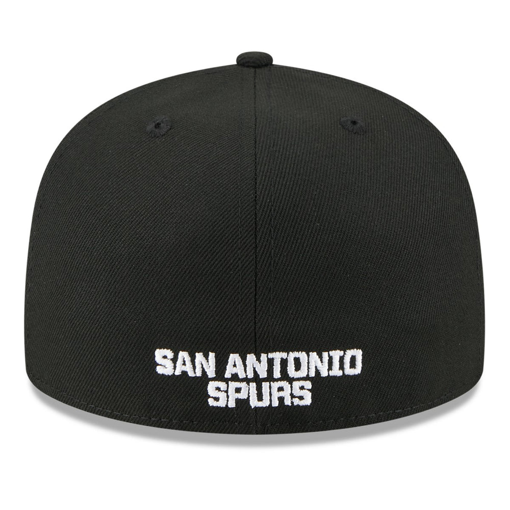 San Antonio Spurs 2025 NBA Tip Off Split Panel 59FIFTY Fitted Hat - White/Black | New Era cheap