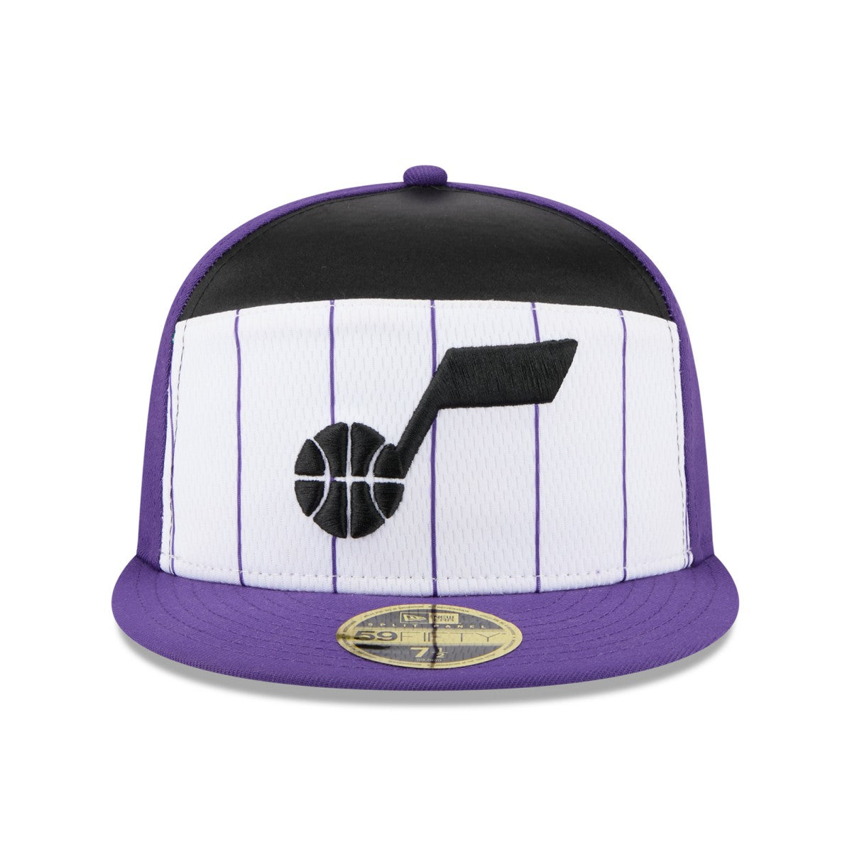 Utah Jazz 2025 NBA Tip Off Split Panel 59FIFTY Fitted Hat - White/Purple | New Era sale