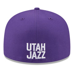 Utah Jazz 2025 NBA Tip Off Split Panel 59FIFTY Fitted Hat - White/Purple | New Era sale