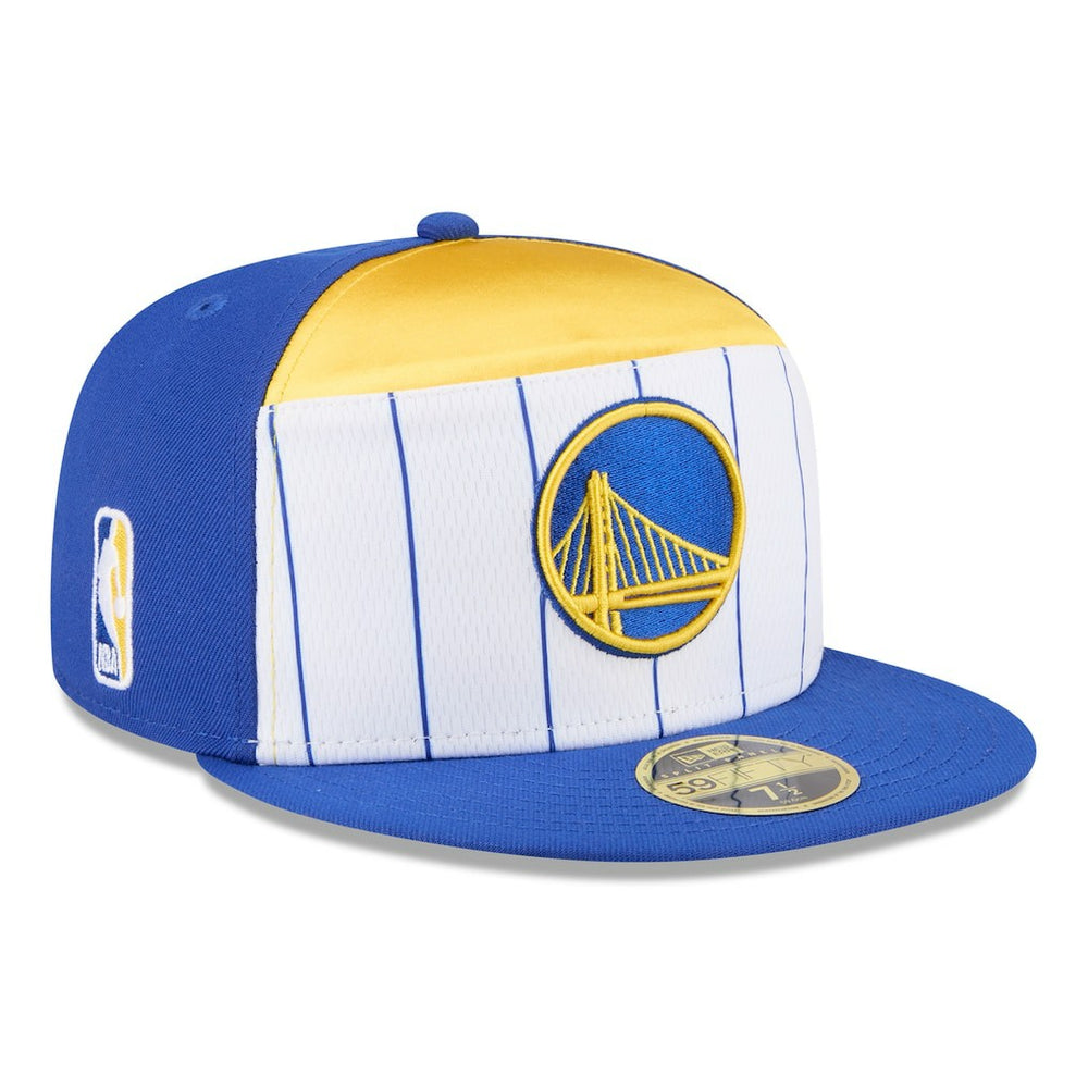 Golden State Warriors 2025 NBA Tip Off Split Panel 59FIFTY Fitted Hat sale - White/Royal | New Era on sale