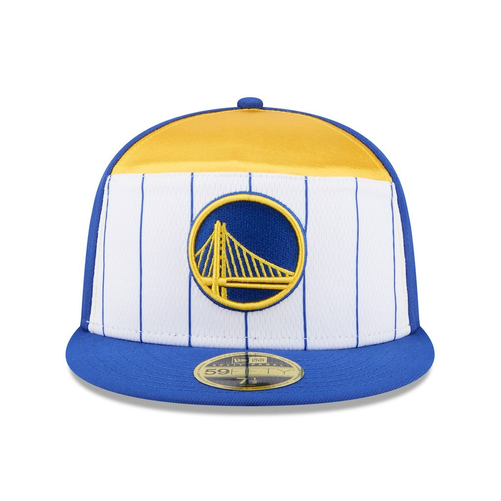 Golden State Warriors 2025 NBA Tip Off Split Panel 59FIFTY Fitted Hat sale - White/Royal | New Era on sale