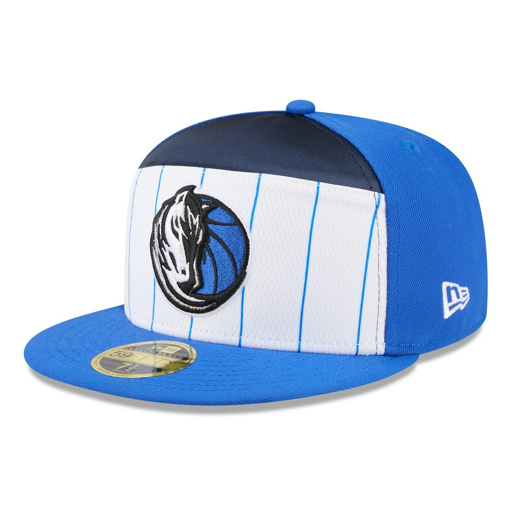 Dallas Mavericks 2025 NBA Tip Off Split Panel 59FIFTY Fitted Hat sale - White/Blue | New Era shop