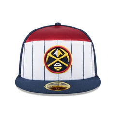 Denver Nuggets 2025 NBA Tip Off Split Panel 59FIFTY Fitted Hat sale - White/Navy | New Era cheap