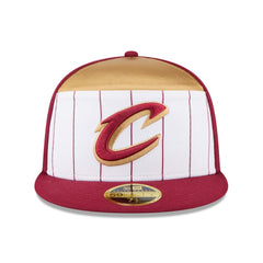 Cleveland Cavaliers 2025 NBA Tip Off Split Panel 59FIFTY Fitted Hat sale - White/Wine | New Era for sale