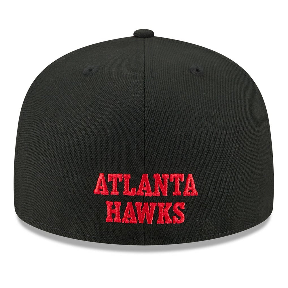 Atlanta Hawks 2025 NBA Tip Off Split Panel 59FIFTY Fitted Hat - White/Black | New Era discount