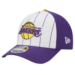 Los Angeles Lakers 2025 NBA Tip Off M-Crown A-Frame 9FORTY Adjustable Hat - White/Purple | New Era discount