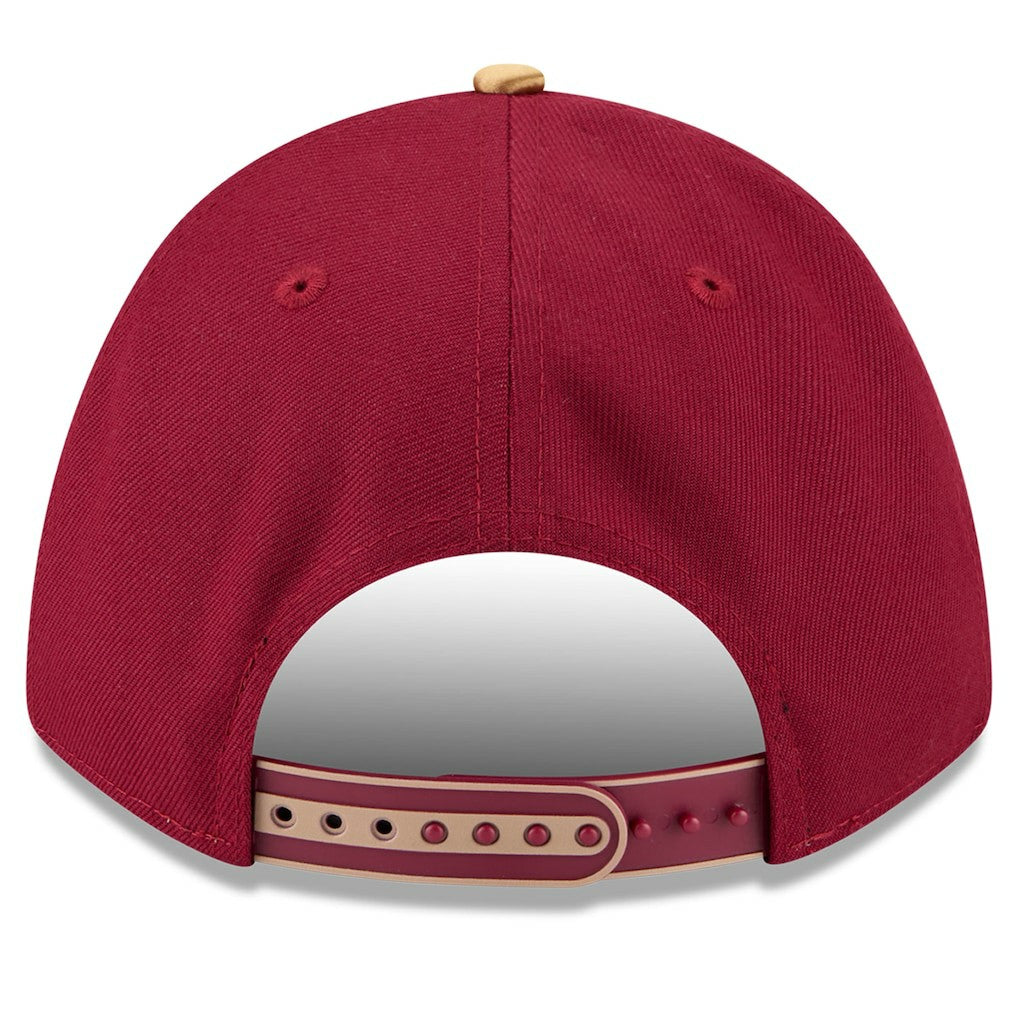 Cleveland Cavaliers 2025 NBA Tip Off M-Crown A-Frame 9FORTY Adjustable Hat sale - White/Wine | New Era shop