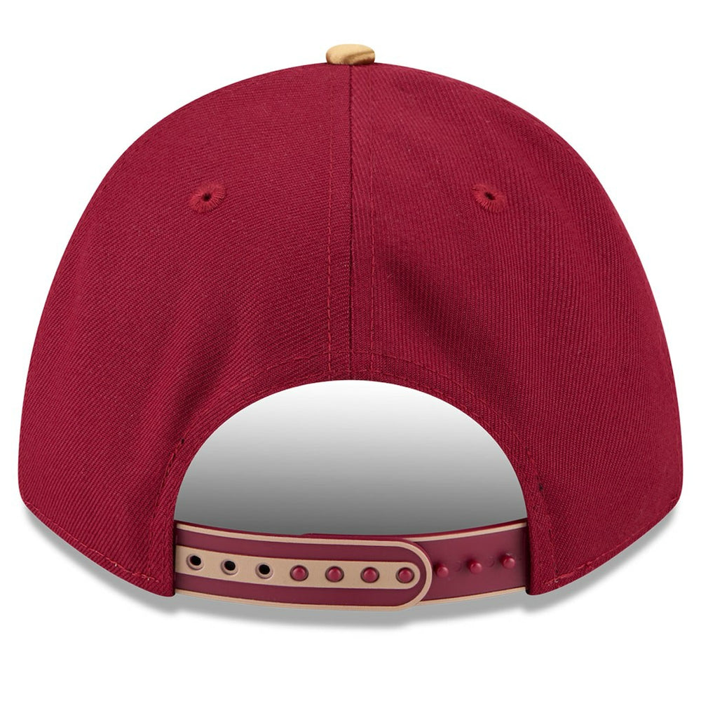 Cleveland Cavaliers 2025 NBA Tip Off M-Crown A-Frame 9FORTY Adjustable Hat sale - White/Wine | New Era shop