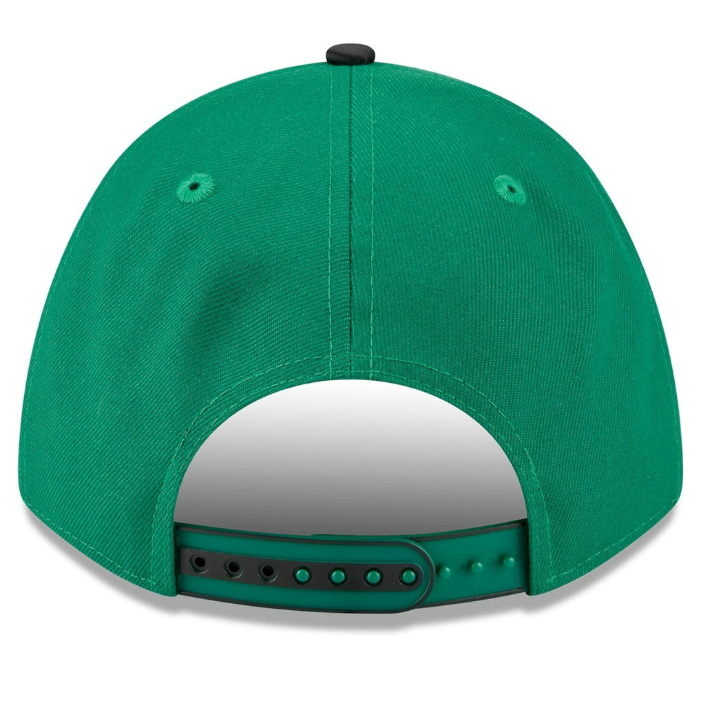 Boston Celtics 2025 NBA Tip Off M-Crown A-Frame 9FORTY Adjustable Hat - White/Kelly Green | New Era on sale
