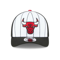 Chicago Bulls 2025 NBA Tip Off M-Crown A-Frame 9FORTY Adjustable Hat - White/Black | New Era outlet