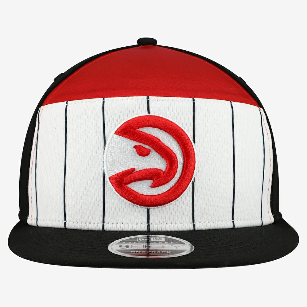 Atlanta Hawks 2025 NBA Tip Off Split Panel 9FIFTY Snapback Hat - White/Red | New Era shop