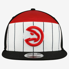 Atlanta Hawks 2025 NBA Tip Off Split Panel 9FIFTY Snapback Hat - White/Red | New Era shop