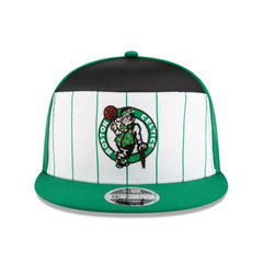 Boston Celtics 2025 NBA Tip Off Split Panel 9FIFTY Snapback Hat - White/Kelly Green | New Era outlet