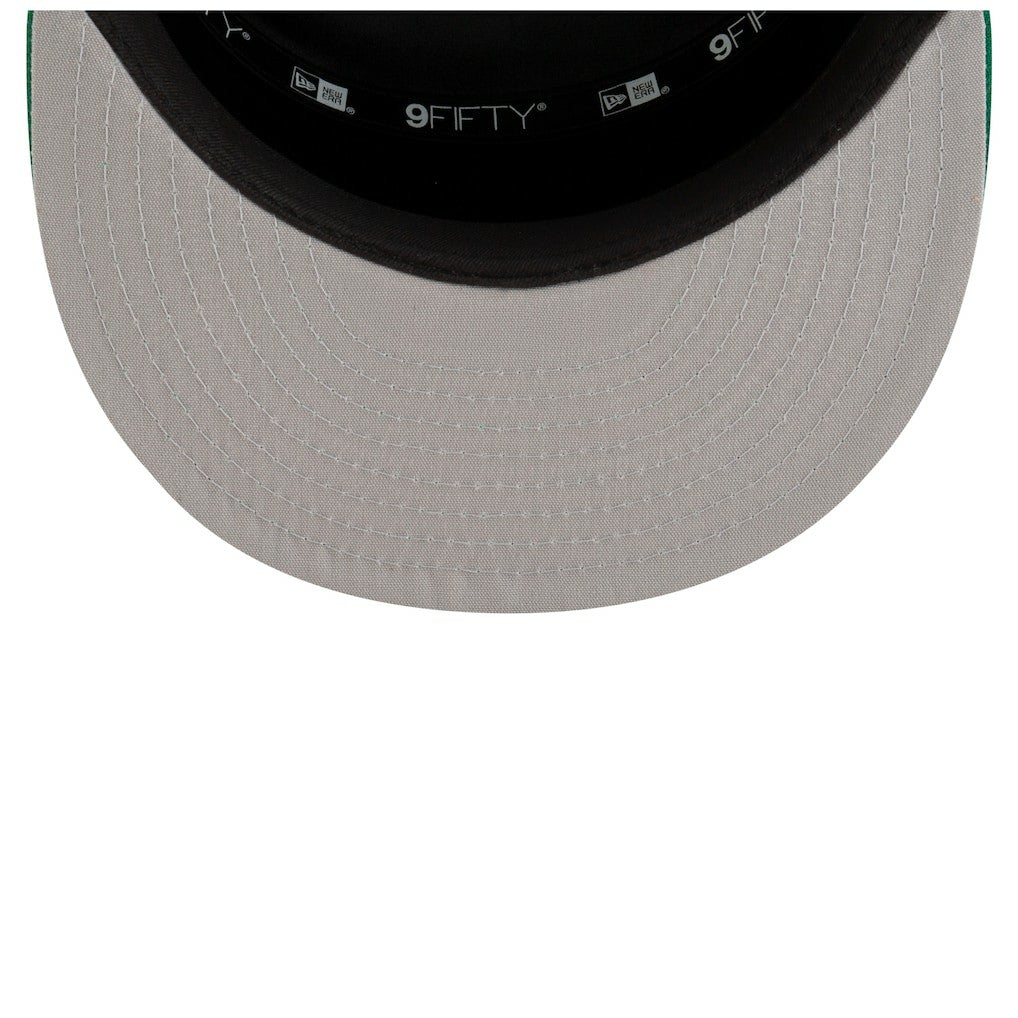 Boston Celtics 2025 NBA Tip Off Split Panel 9FIFTY Snapback Hat - White/Kelly Green | New Era outlet