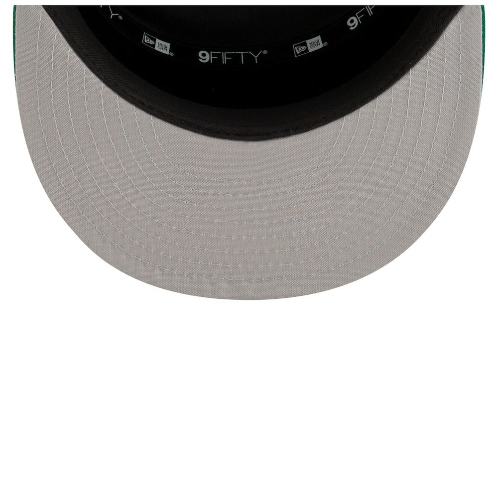 Boston Celtics 2025 NBA Tip Off Split Panel 9FIFTY Snapback Hat - White/Kelly Green | New Era outlet