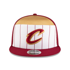 Cleveland Cavaliers 2025 NBA Tip Off Split Panel 9FIFTY Snapback Hat sale - White/Wine | New Era shop