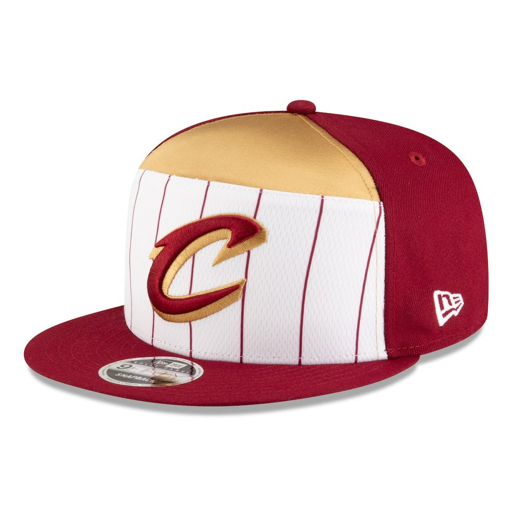 Cleveland Cavaliers 2025 NBA Tip Off Split Panel 9FIFTY Snapback Hat sale - White/Wine | New Era shop