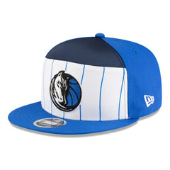 Dallas Mavericks 2025 NBA Tip Off Split Panel 9FIFTY Snapback Hat sale - White/Blue | New Era for sale