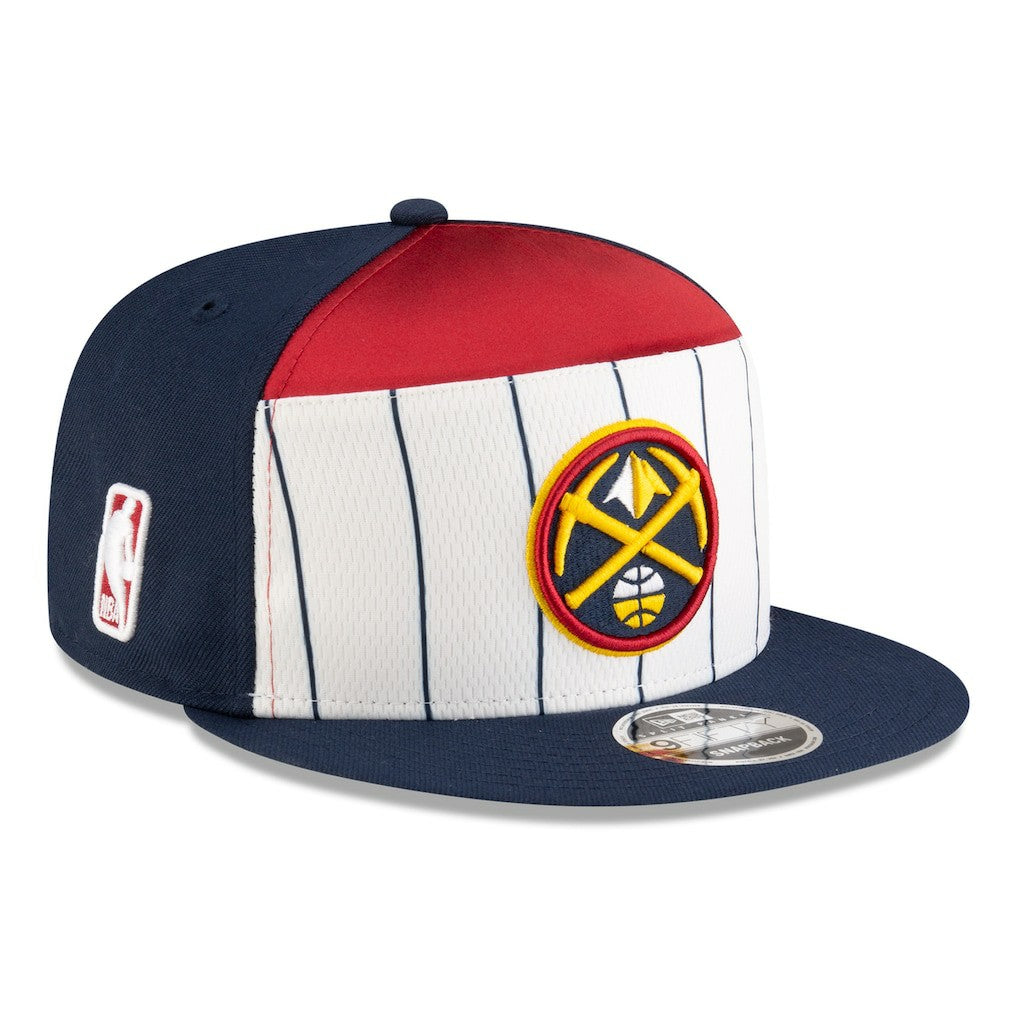 Denver Nuggets 2025 NBA Tip Off Split Panel 9FIFTY Snapback Hat sale - White/Navy | New Era online