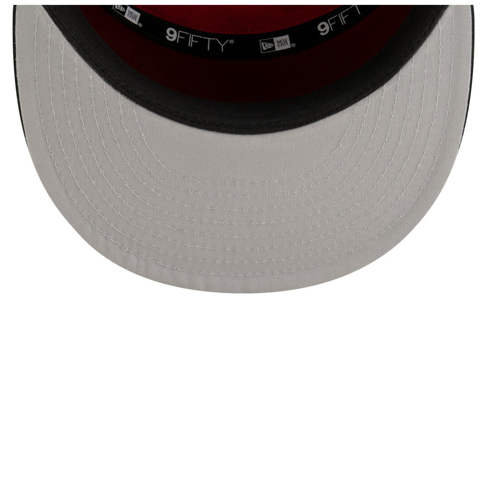 Miami Heat 2025 NBA Tip Off Split Panel 9FIFTY Snapback Hat - White/Black | New Era on sale