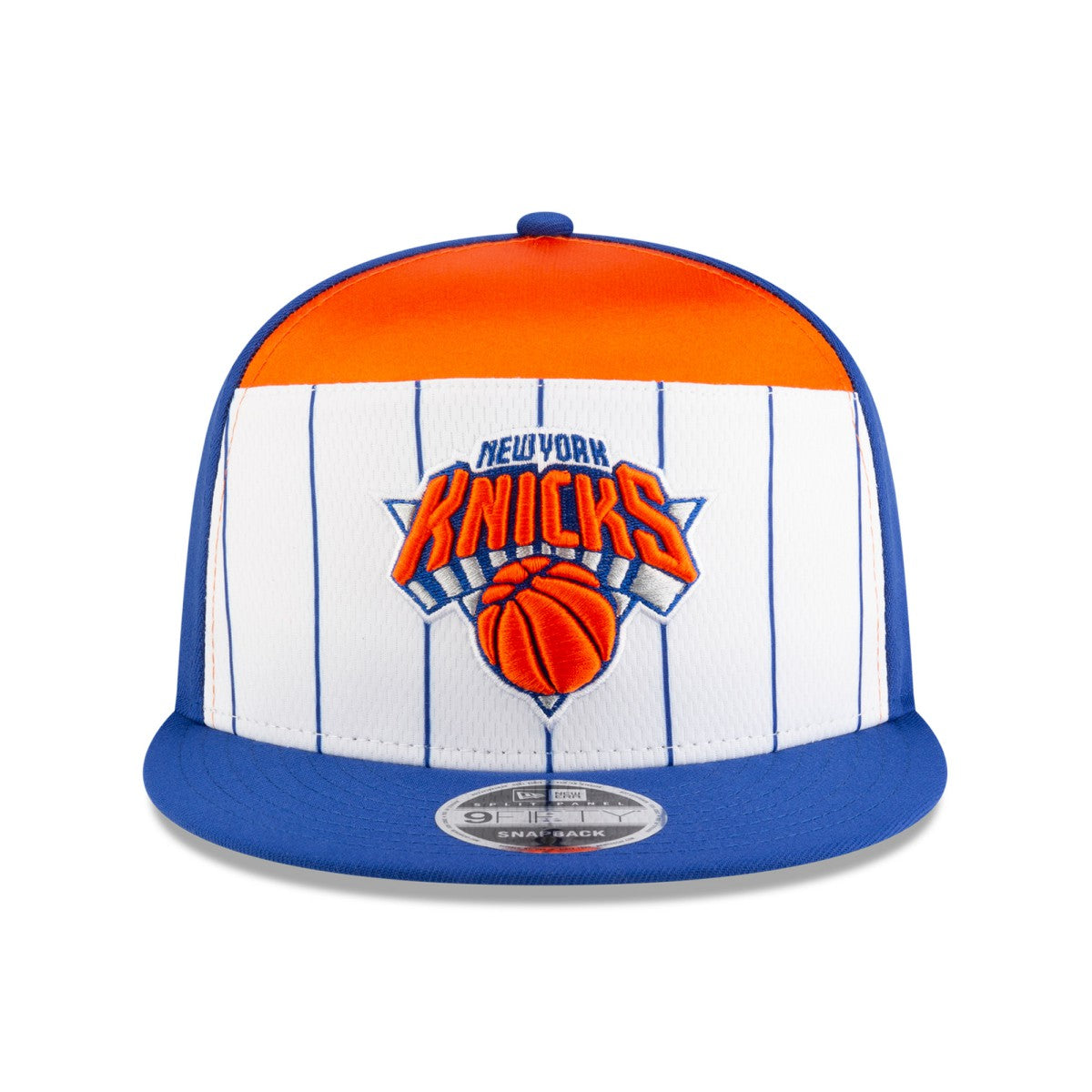 New York Knicks 2025 NBA Tip Off Split Panel 9FIFTY Snapback Hat - White/Blue | New Era sale