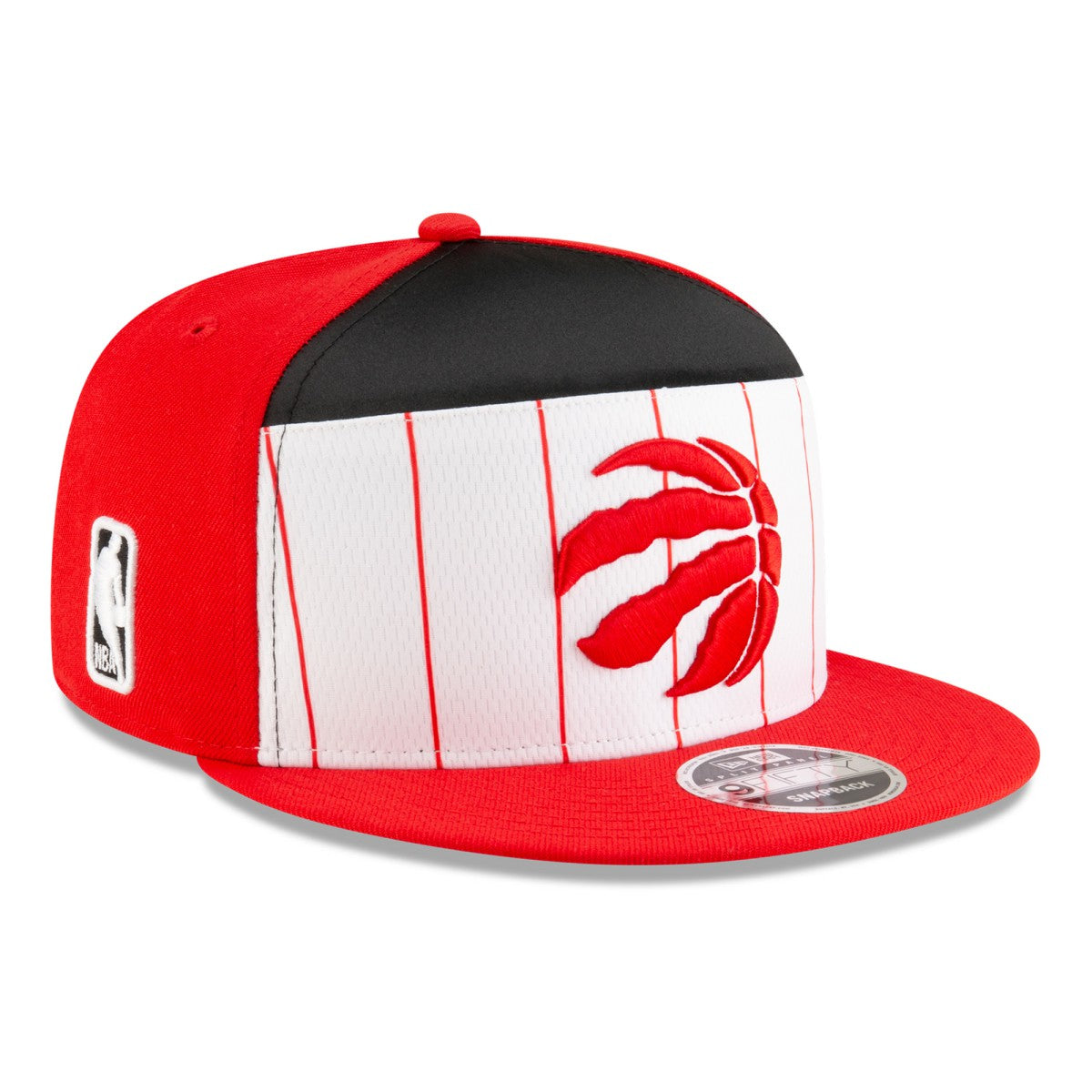 Toronto Raptors 2025 NBA Tip Off Split Panel 9FIFTY Snapback Hat - White/Red | New Era sale