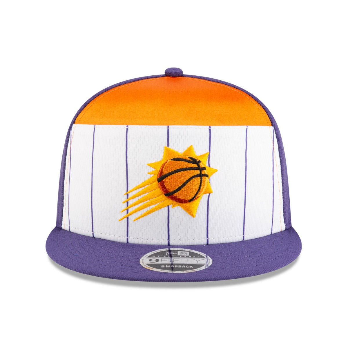 Phoenix Suns 2025 NBA Tip Off Split Panel 9FIFTY Snapback Hat - White/Purple | New Era for sale
