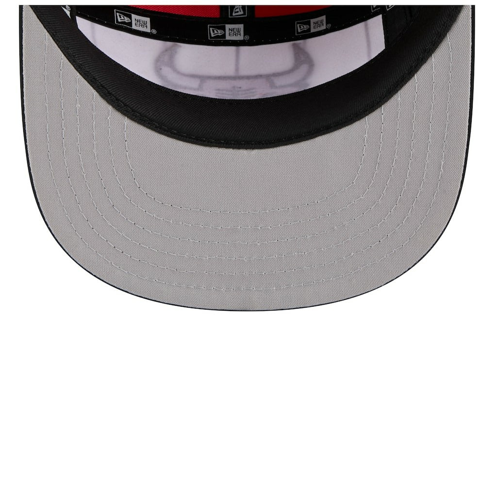 Chicago Bulls 2025 NBA Tip Off Camper Adjustable Hat - White/Black | New Era shop