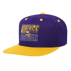 Minnesota Vikings Outerstuff Youth Team Gradient Deadstock Snapback Hat - Purple on sale