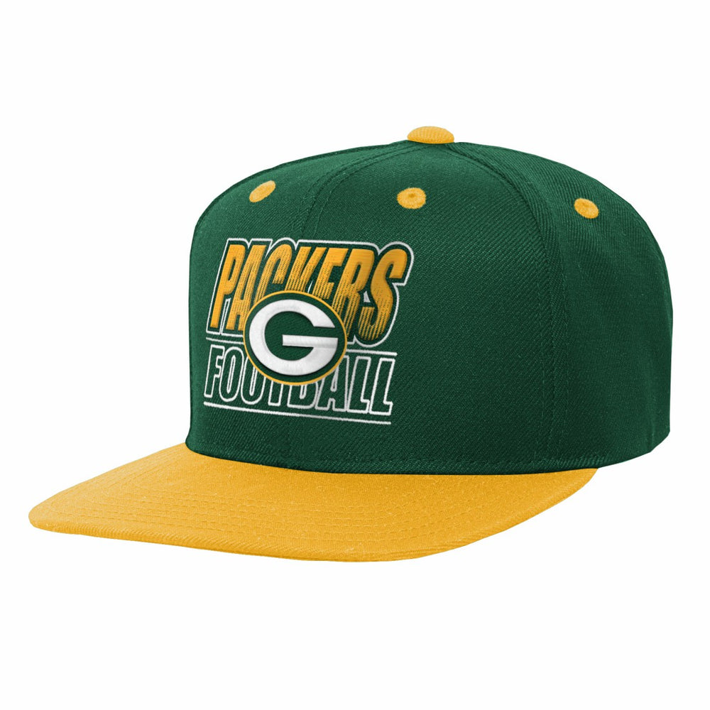 Green Bay Packers Outerstuff Youth Team Gradient Deadstock Snapback Hat - Green online