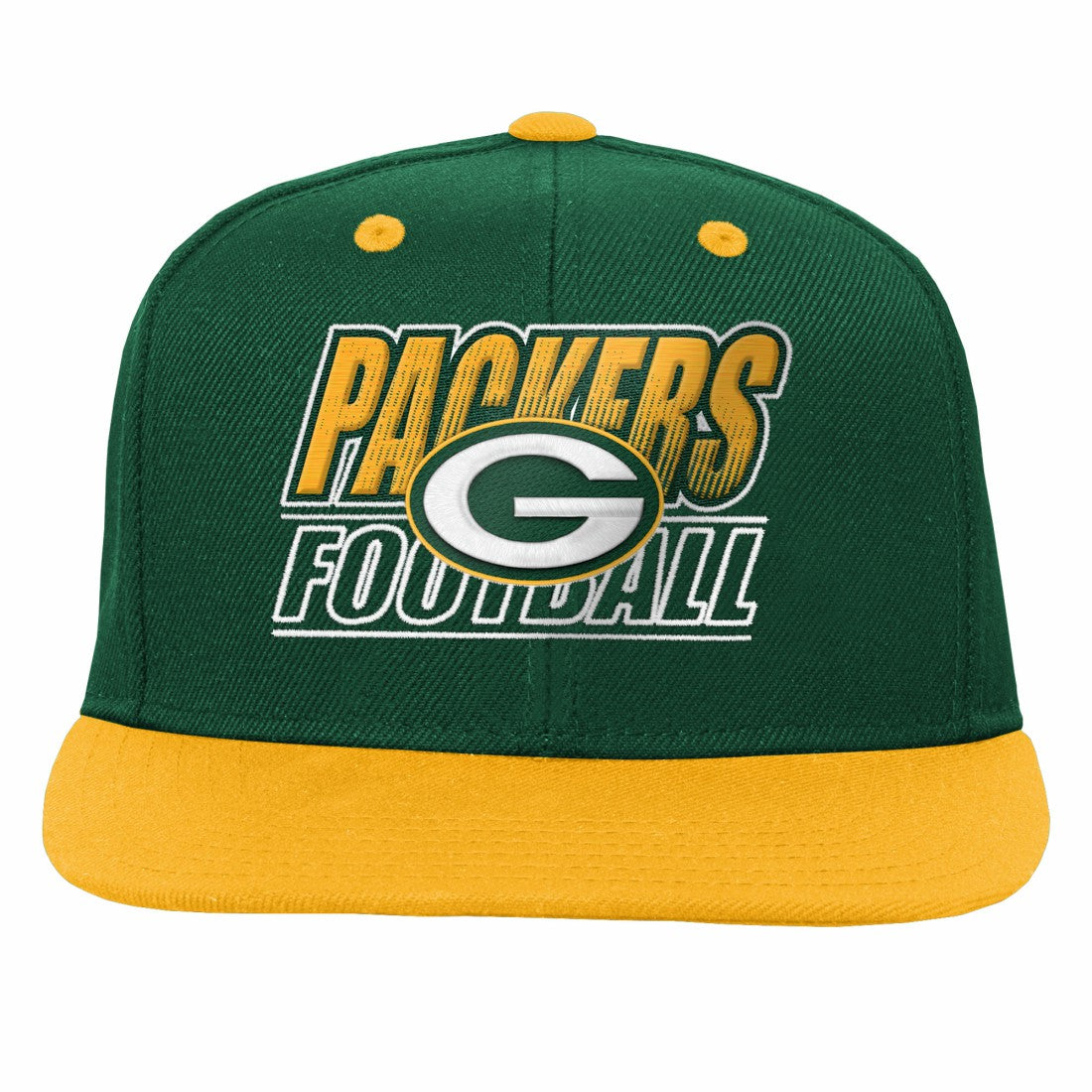 Green Bay Packers Outerstuff Youth Team Gradient Deadstock Snapback Hat - Green online