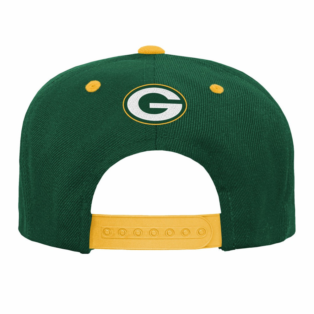 Green Bay Packers Outerstuff Youth Team Gradient Deadstock Snapback Hat - Green online