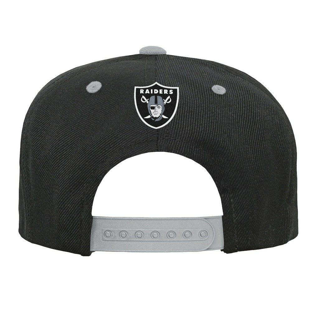 Las Vegas Raiders Outerstuff Youth Team Gradient Deadstock Snapback Hat - Black cheap
